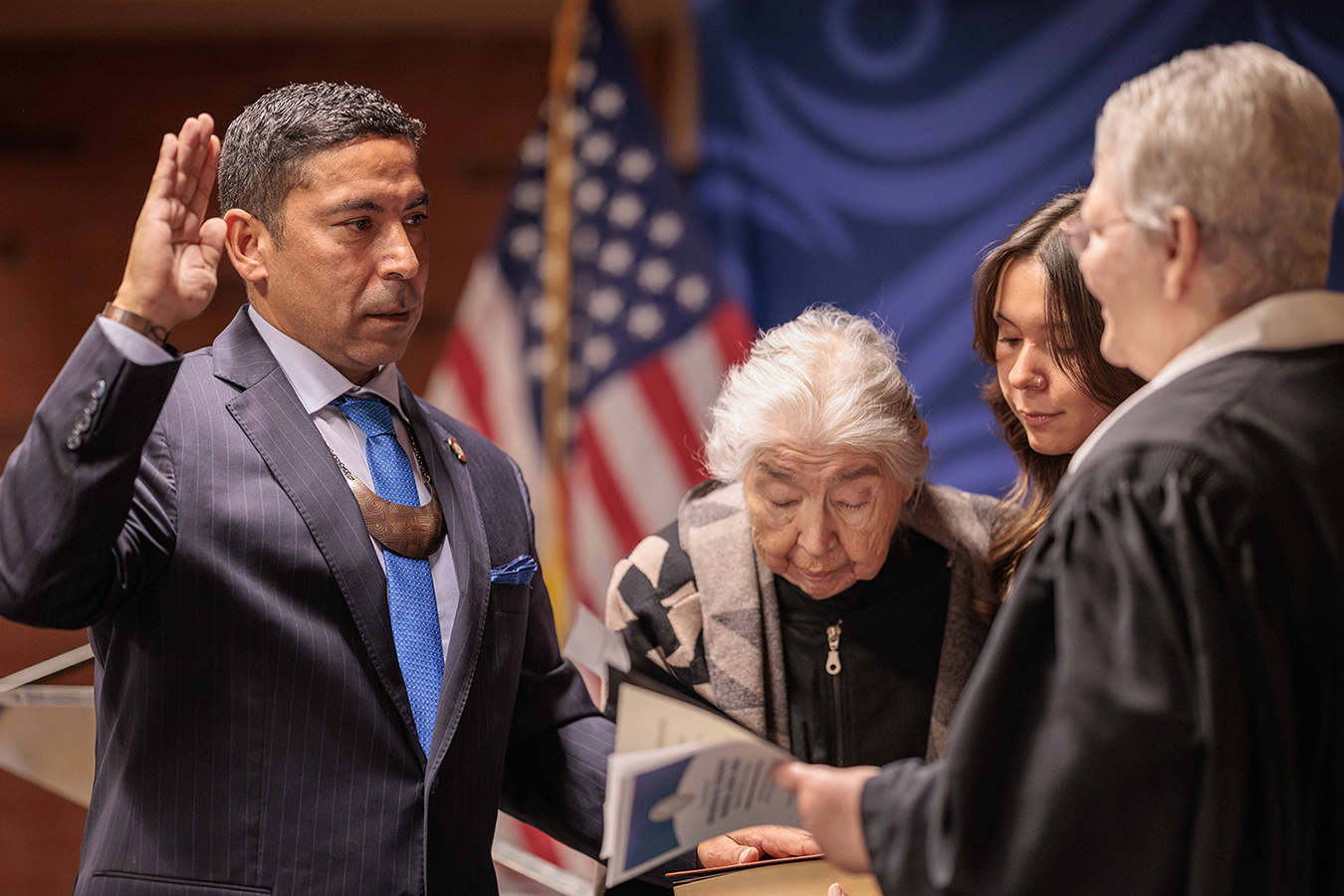 Daniel Mead sworn in as new Cherokee Nation Marshal