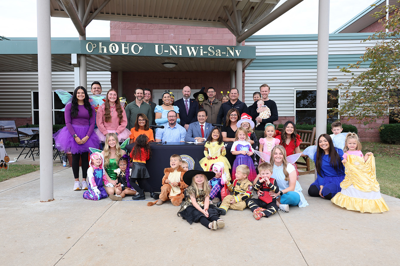 Chief Hoskin, Deputy Chief Warner sign “21st Century Childcare Initiative” 