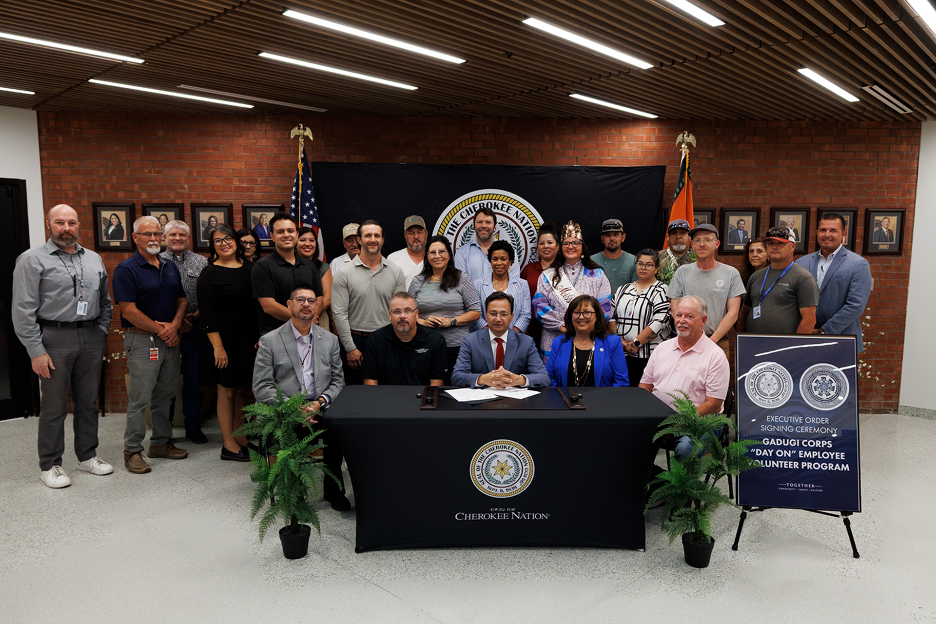 Cherokee Nation Launches Gadugi Corps “Day On” Employee Volunteer Program